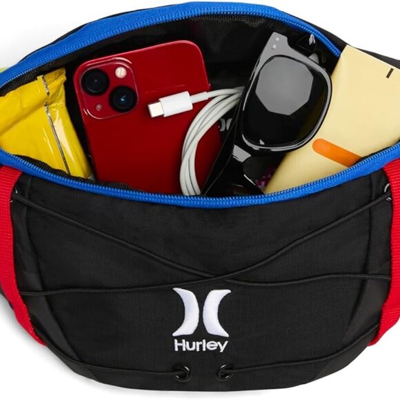 Versatile Black Men's Utility Crossbody Bag with Efficient Storage Solutions - Picture 3 of 5